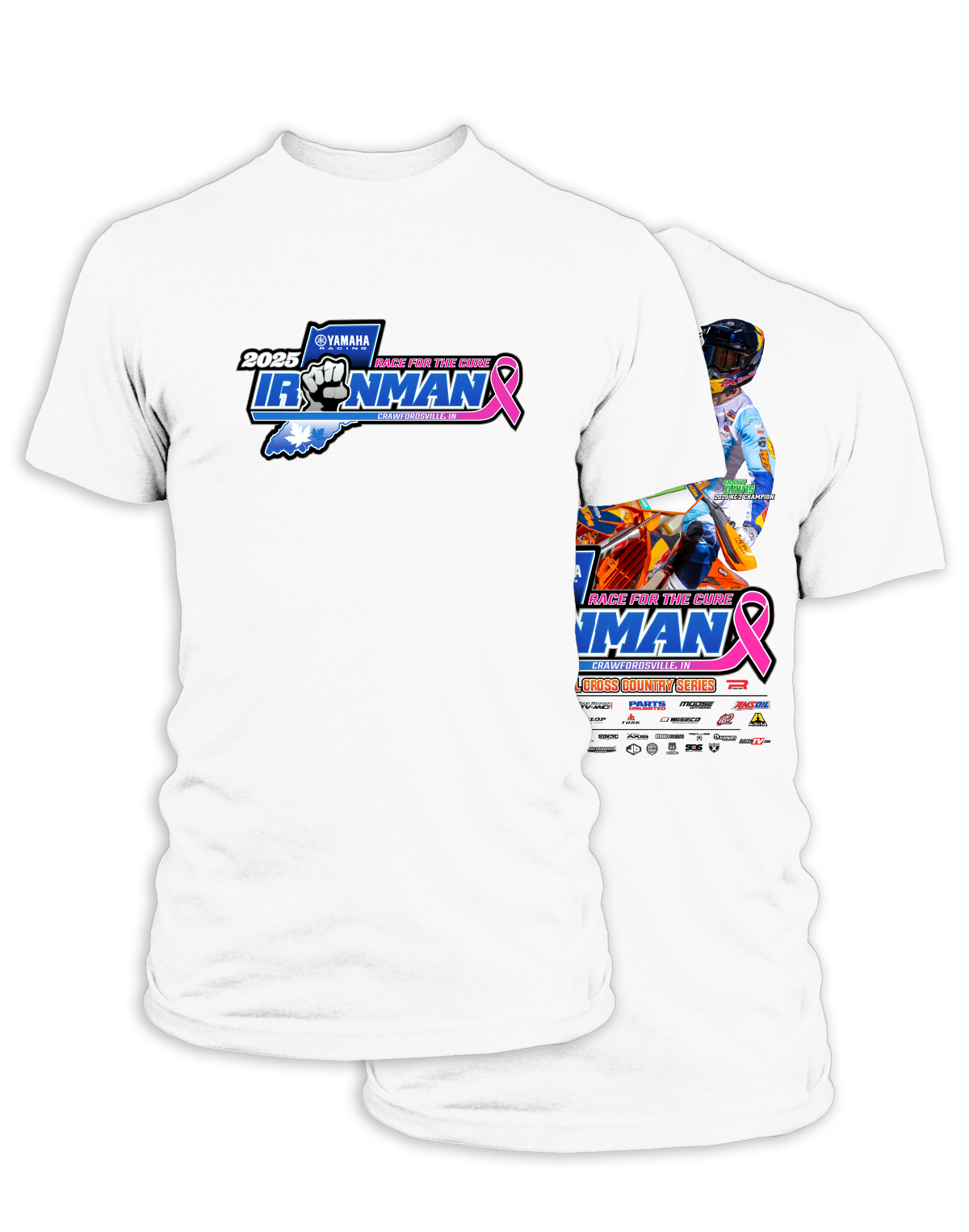 25 GNCC Ironman Event Tee Bike