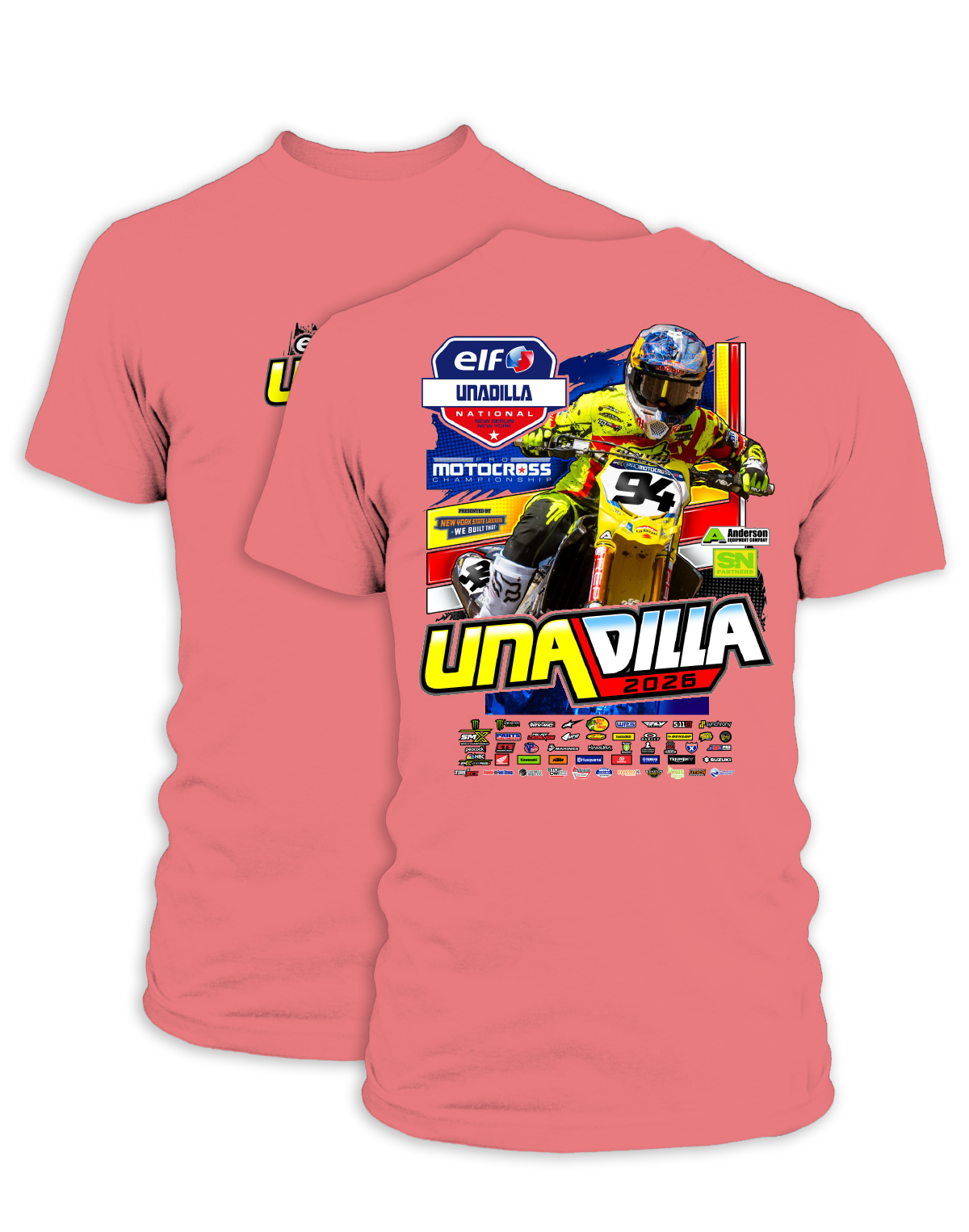 26 MX Unadilla Main Adult Event T-Shirt