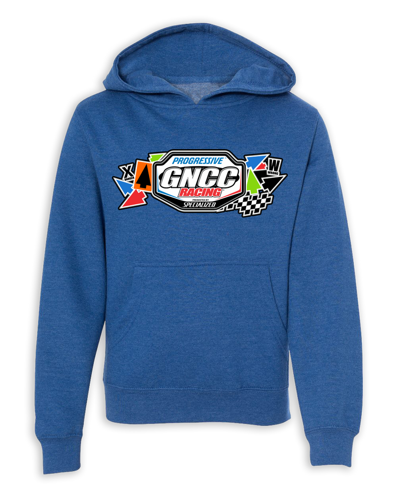 GNCC Series Youth Follow Me Blue Sweatshirt