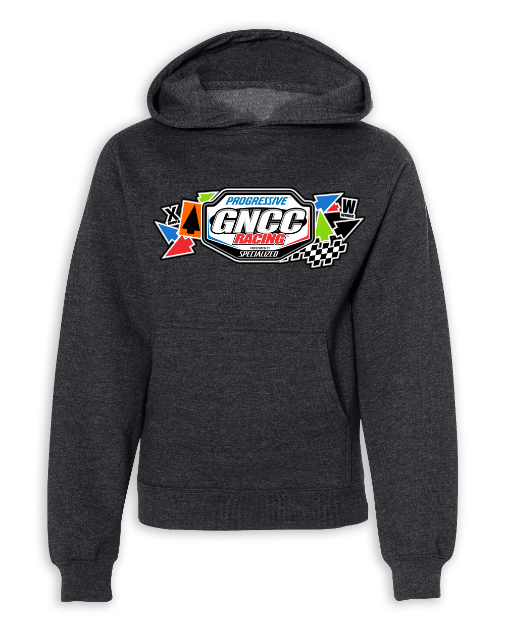 GNCC Series Youth Follow Me Grey Sweatshirt