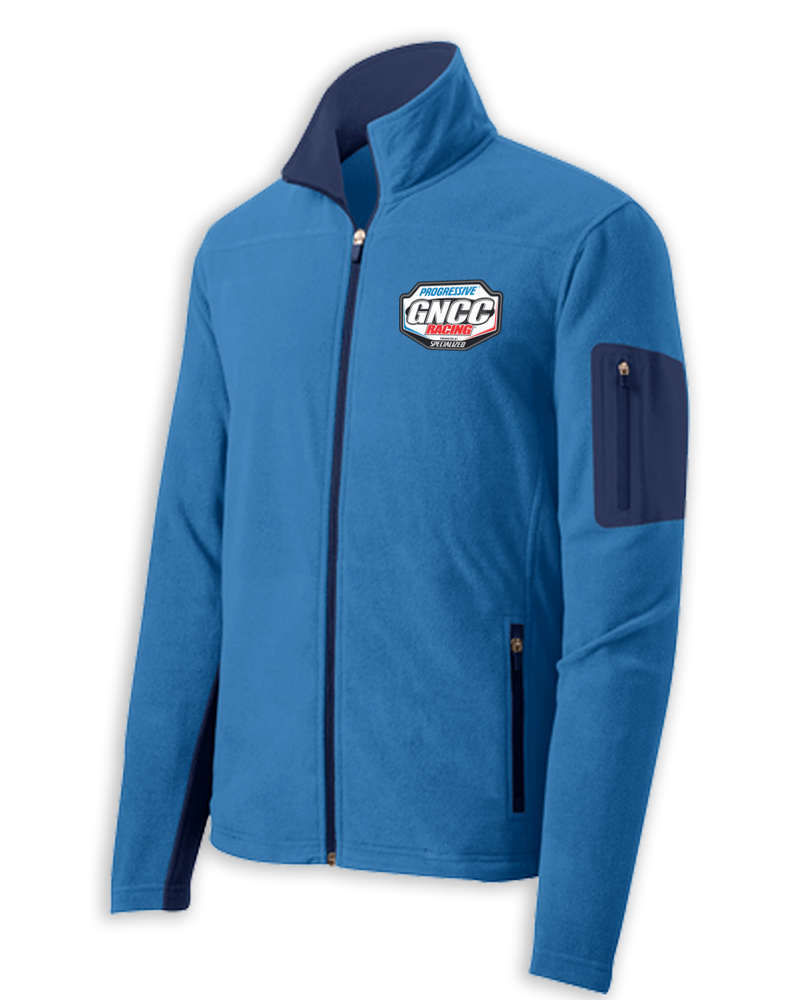 GNCC Series Fleece Embroidered Zip Jacket