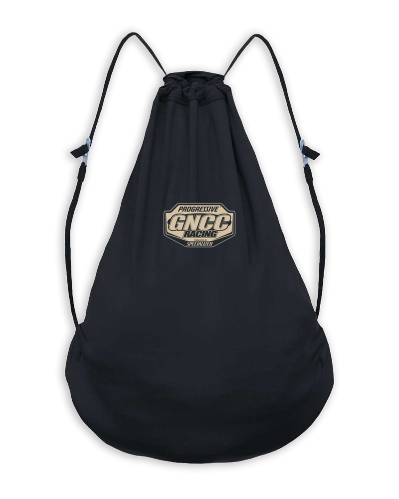 GNCC Series Black Embroidery Sweatshirt Backpack!