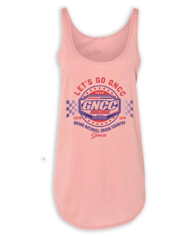 GNCC Series Ladies Lets Go Pink Tank