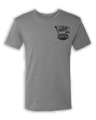 2024 GNCC Series Pennant Grey T-Shirt