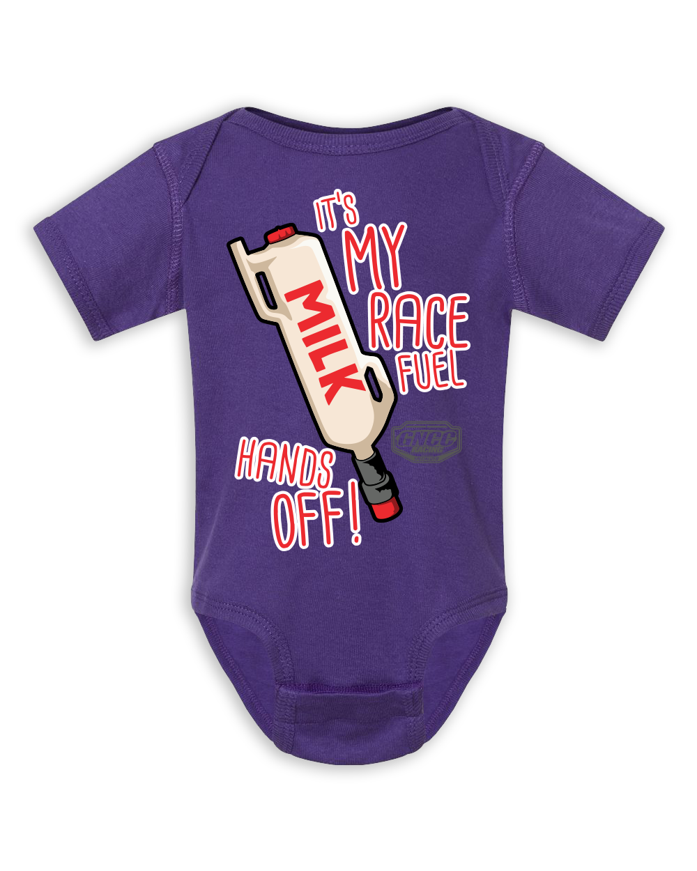 GNCC Series Race Fuel Infant Purple Onesie