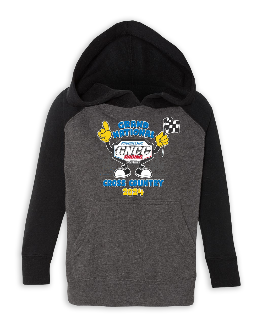 2024 GNCC Series Racer Toddler Grey Sweatshirt