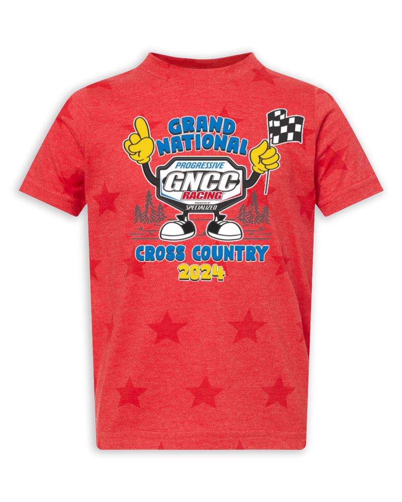 2024 GNCC Series Racer Toddler Red T-Shirt