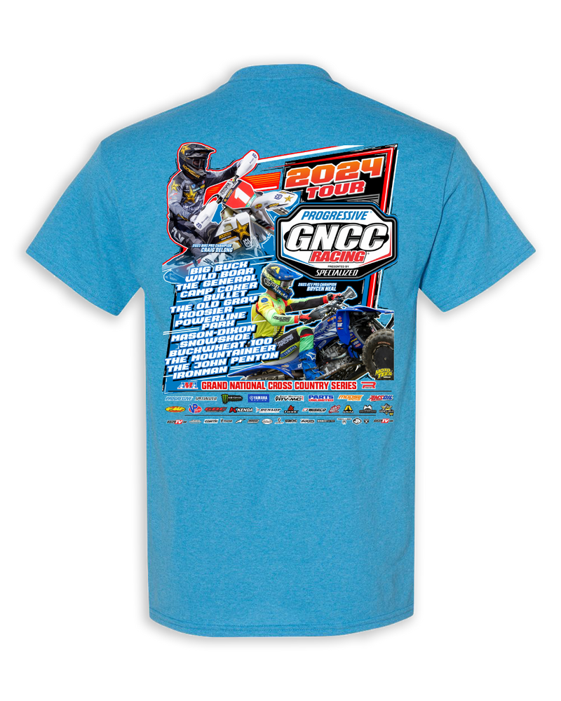 2024 GNCC Series Tour Sapphire T-Shirt