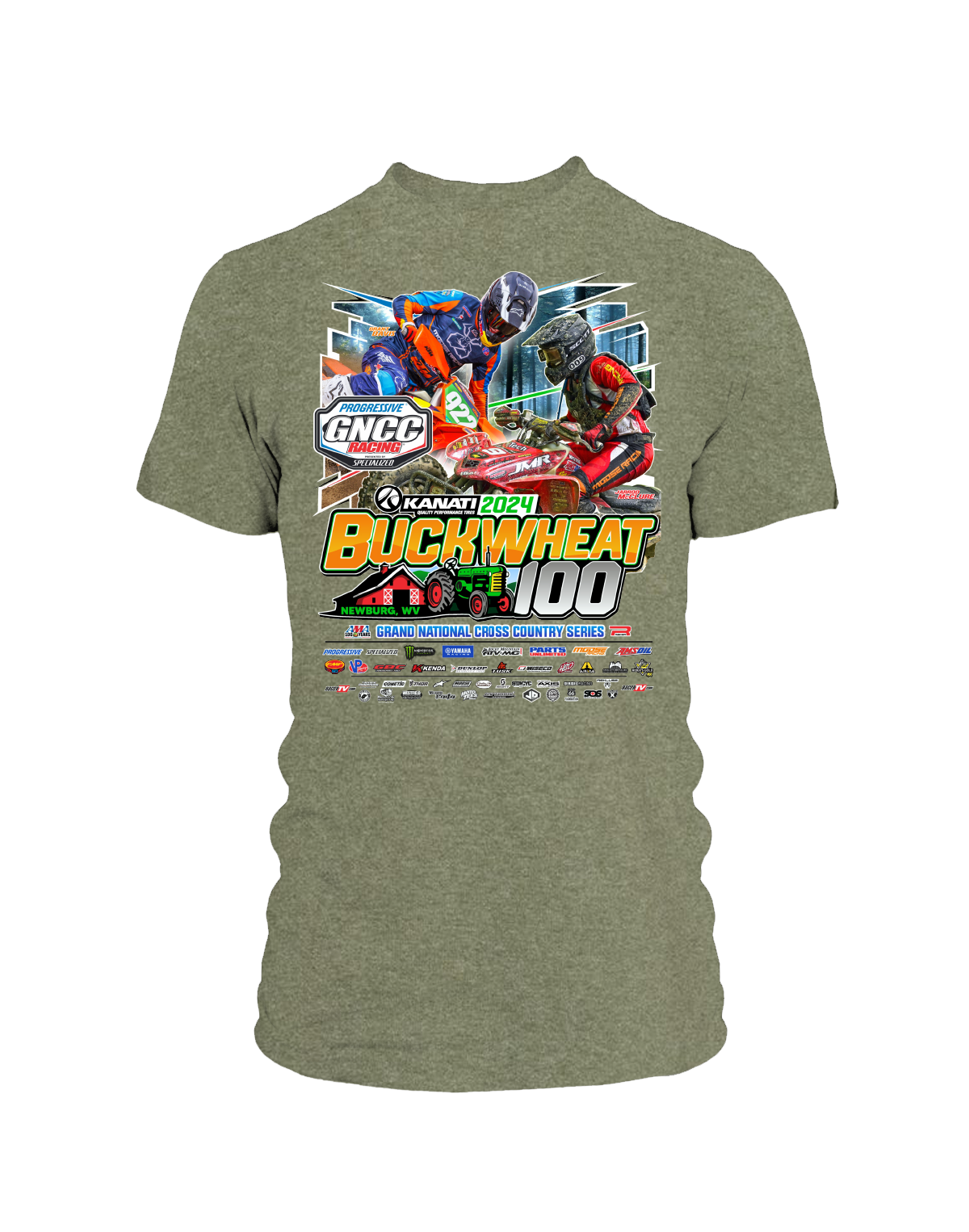 2024 GNCC Buckwheat Youth Event T-Shirt