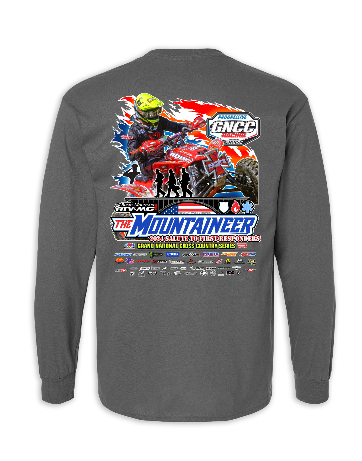 2024 GNCC Mountaineer Run ATV Adult Event Longsleeve