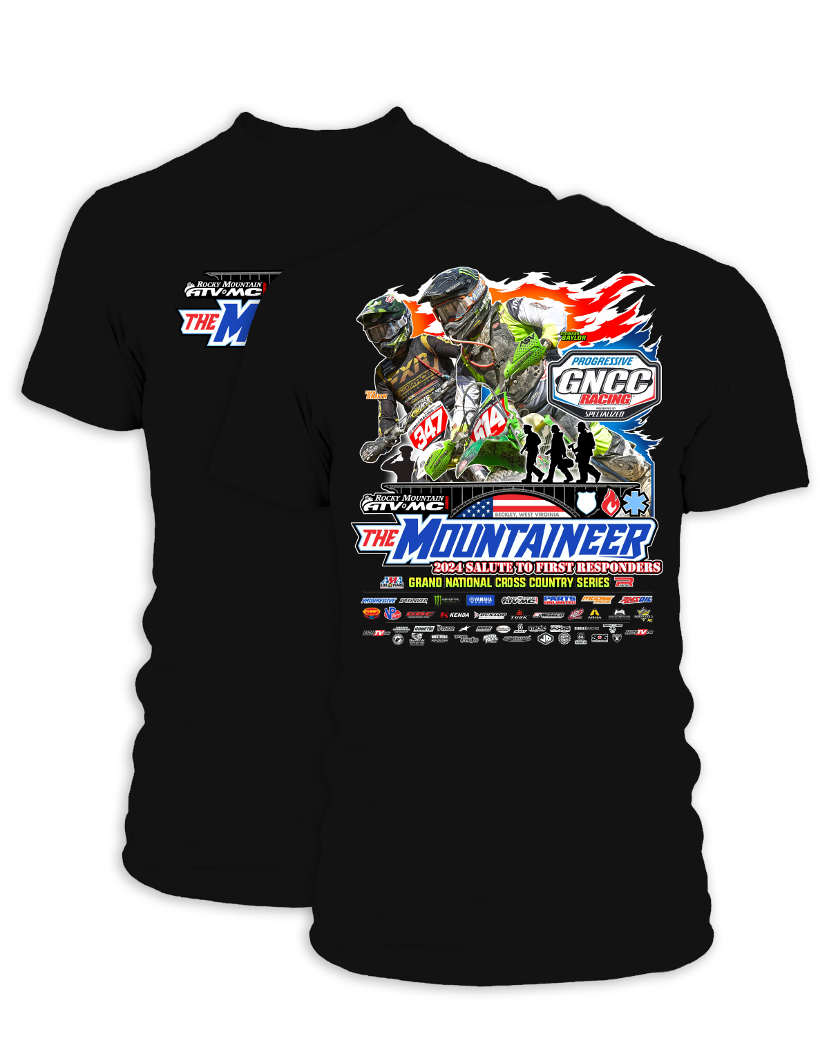 2024 GNCC Mountaineer Run Adult BIKE Event Shirts