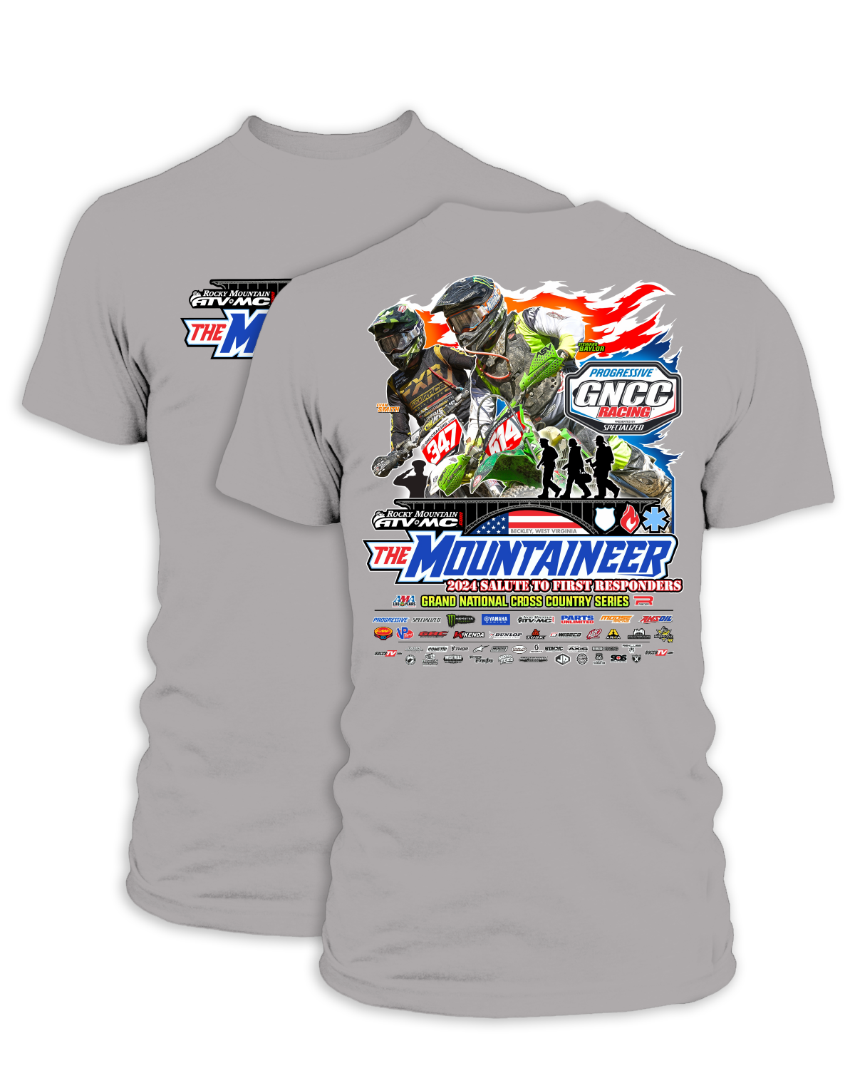 2024 GNCC Mountaineer Run Adult BIKE Event Shirts