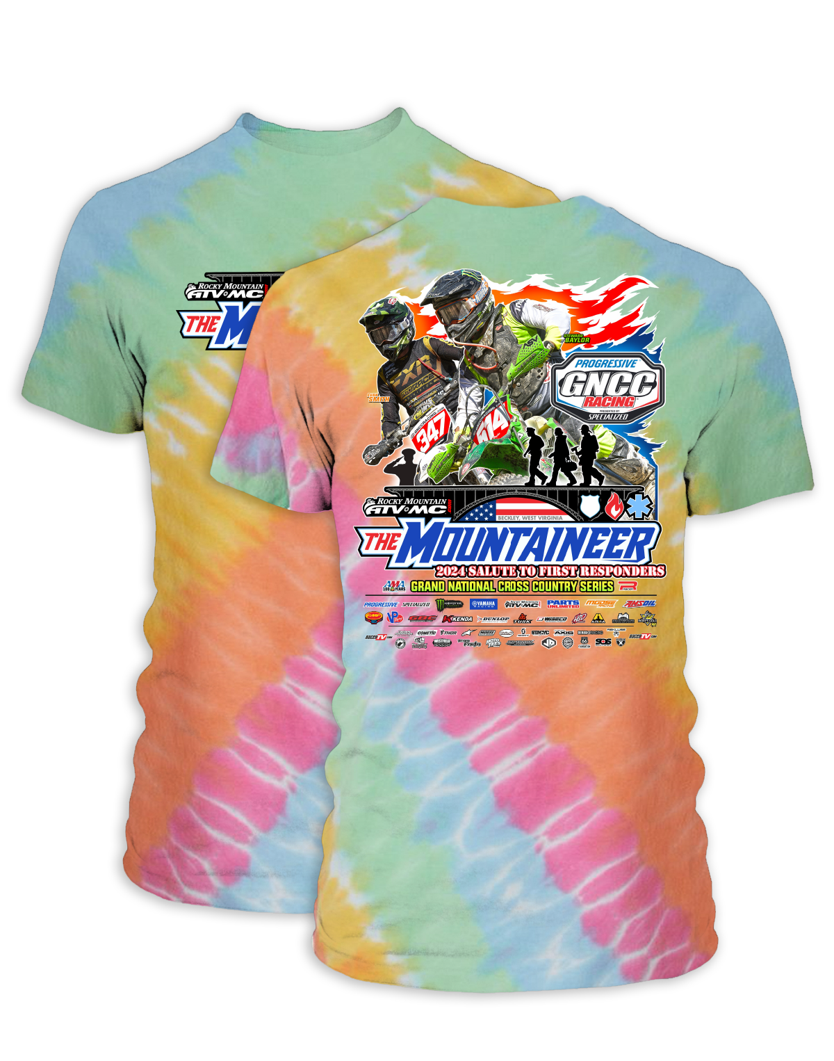 2024 GNCC Mountaineer Run Adult BIKE Event Shirts