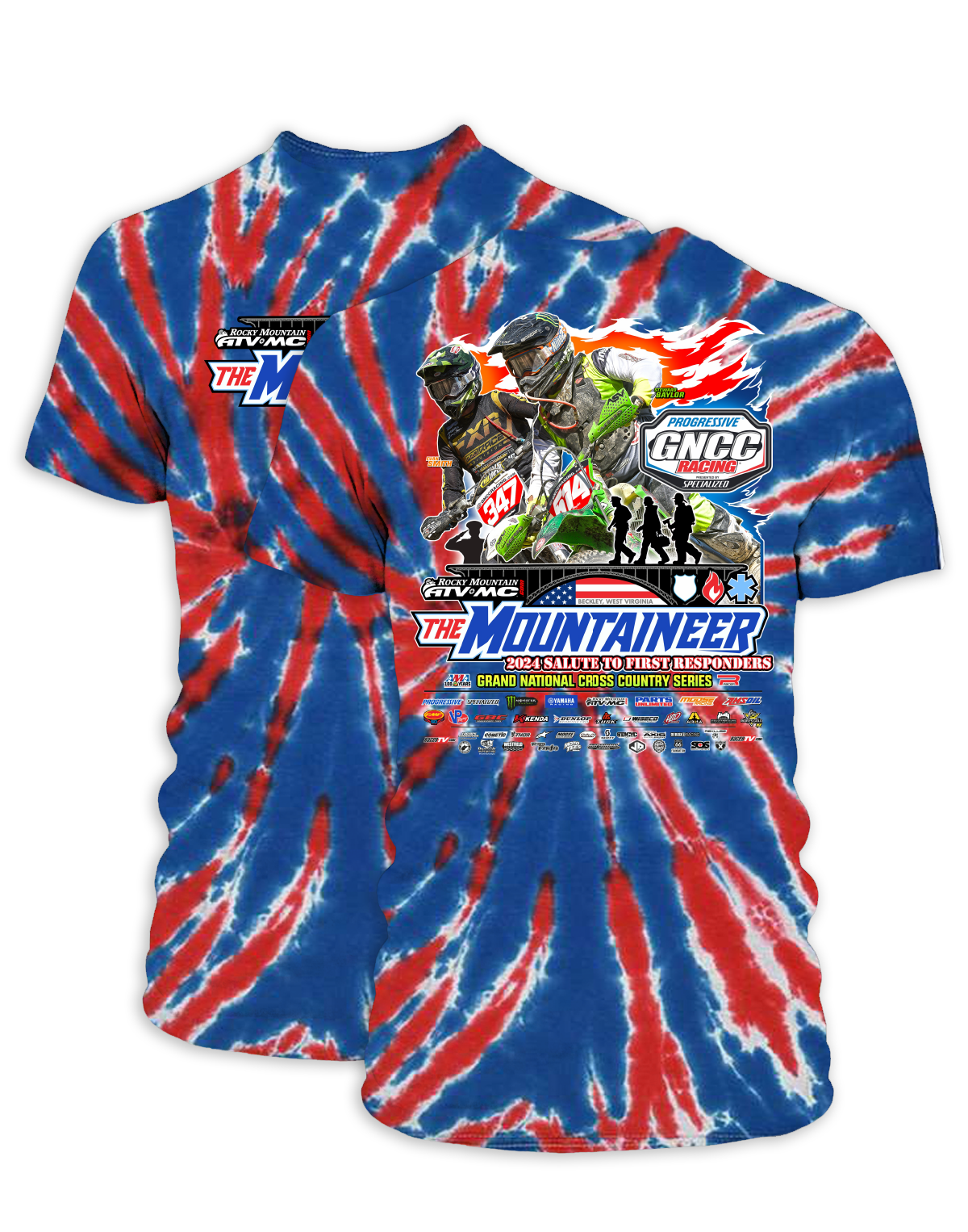2024 GNCC Mountaineer Run Adult BIKE Event Shirts