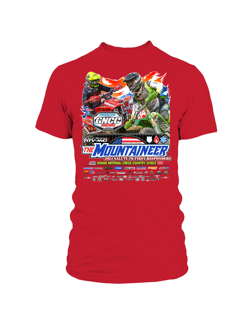 2024 GNCC Mountaineer Run Youth Event Shirts