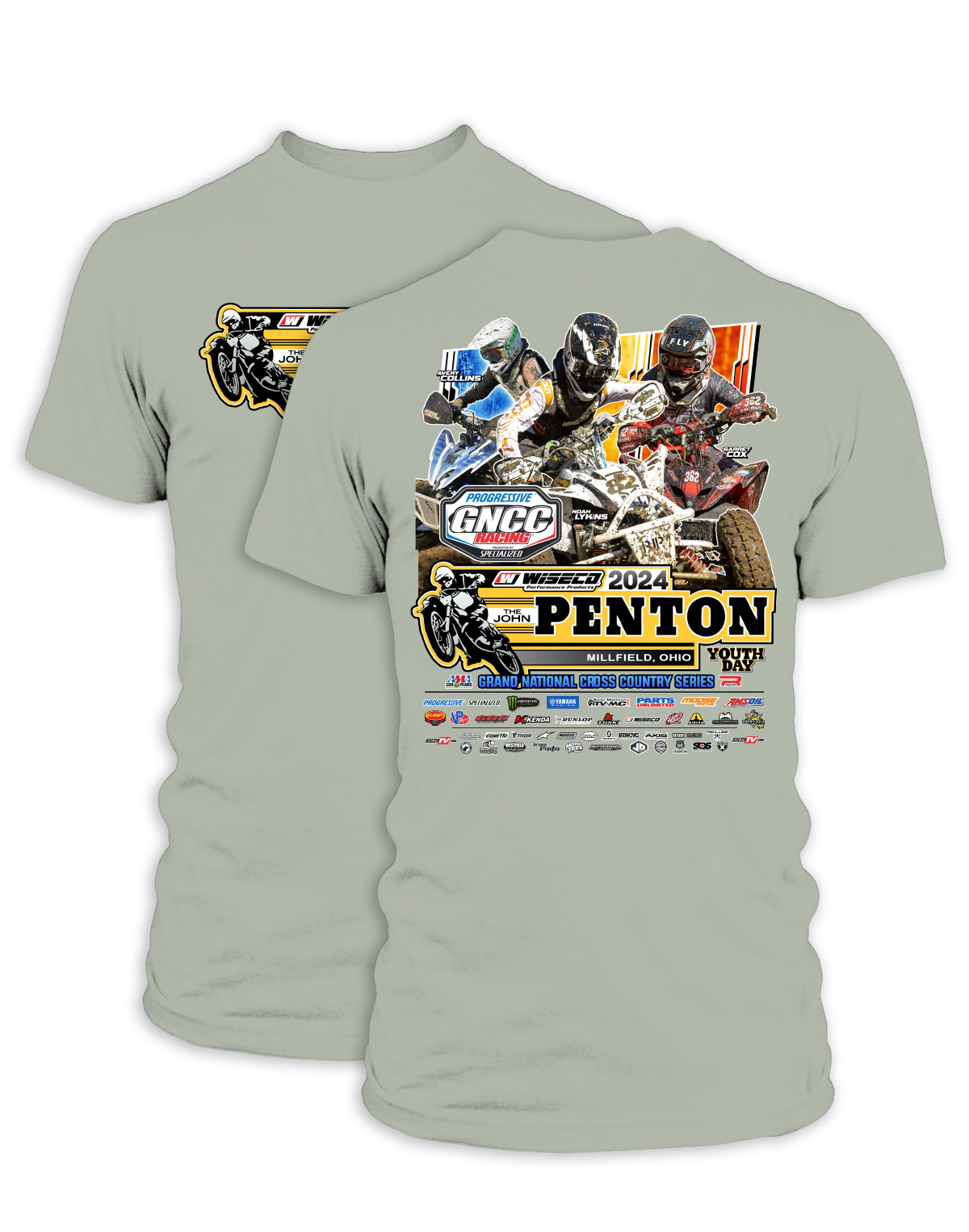 2024 GNCC John Penton Adult ATV Event Shirts