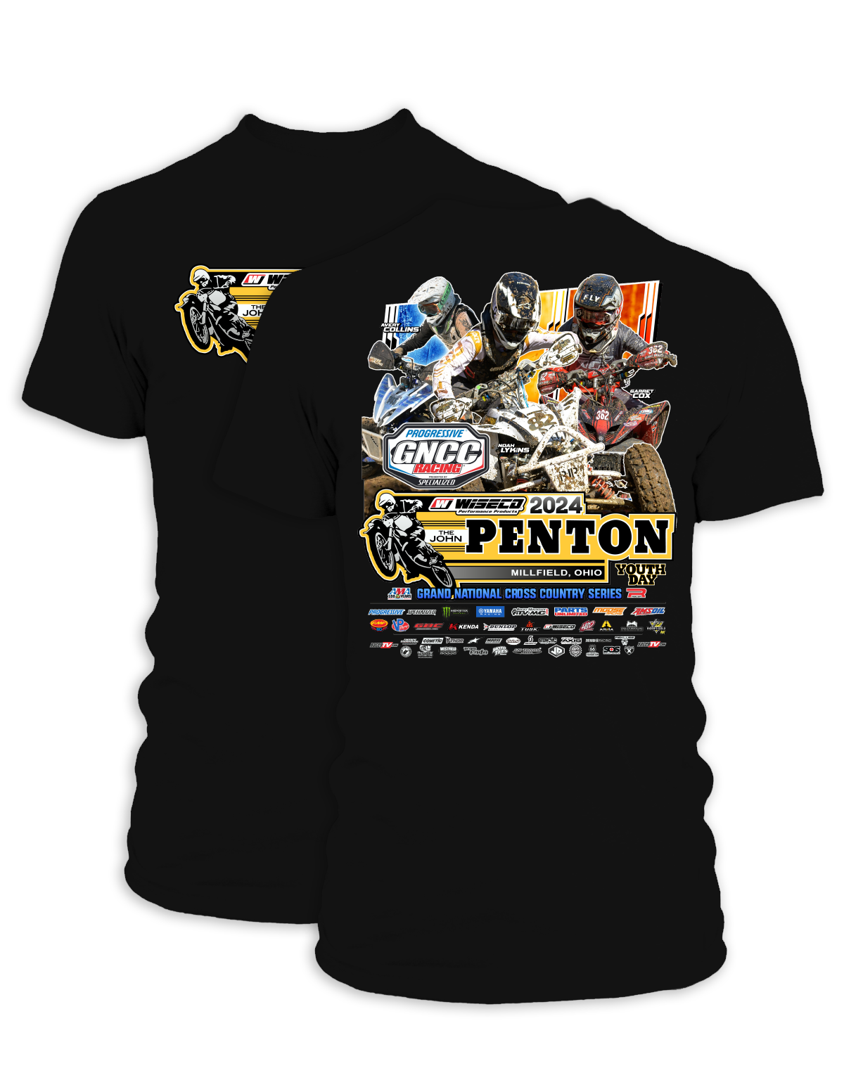 2024 GNCC John Penton Adult ATV Event Shirts