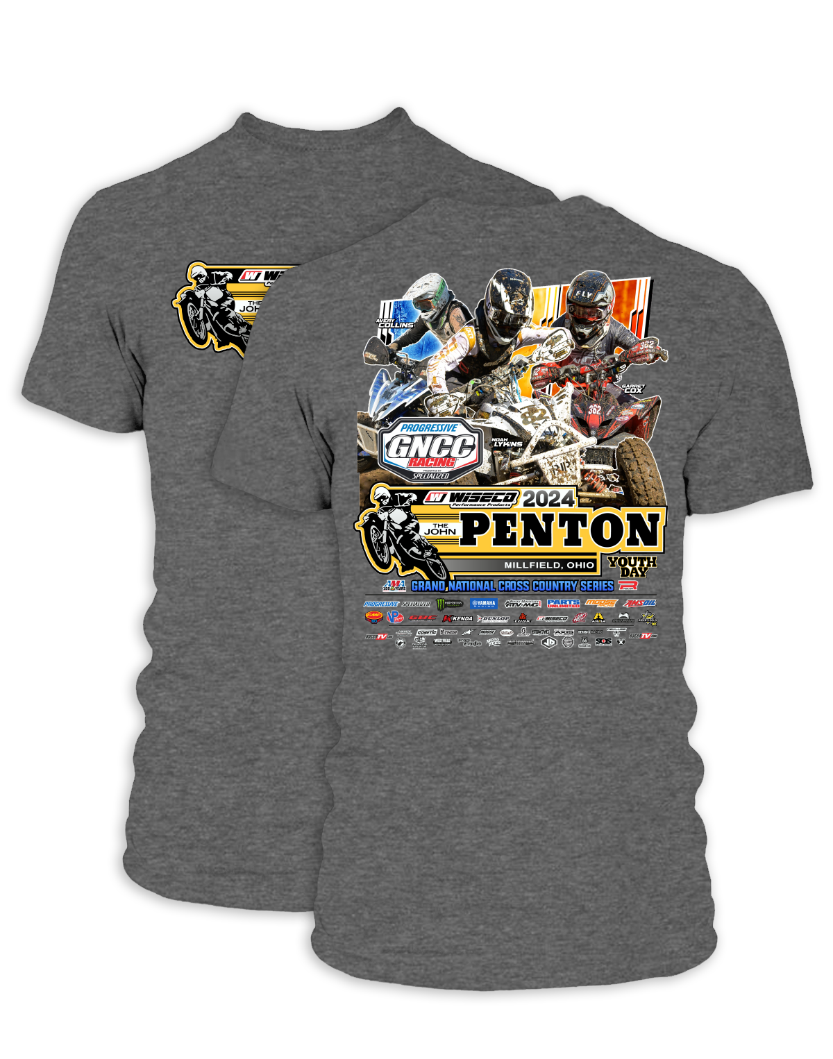 2024 GNCC John Penton Adult ATV Event Shirts