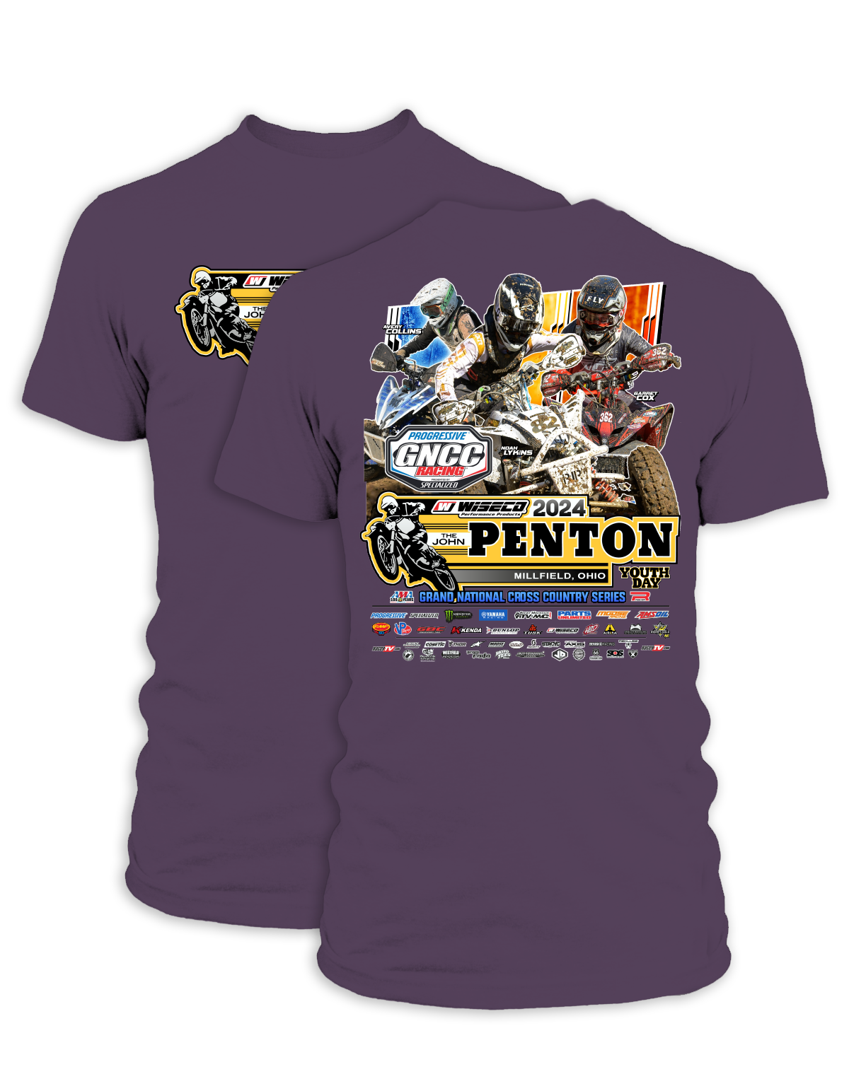 2024 GNCC John Penton Adult ATV Event Shirts