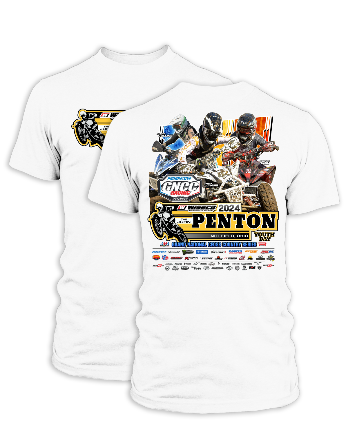 2024 GNCC John Penton Adult ATV Event Shirts