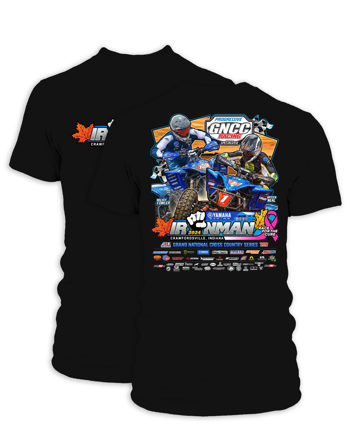 2024 GNCC Ironman Adult ATV Event T-Shirts