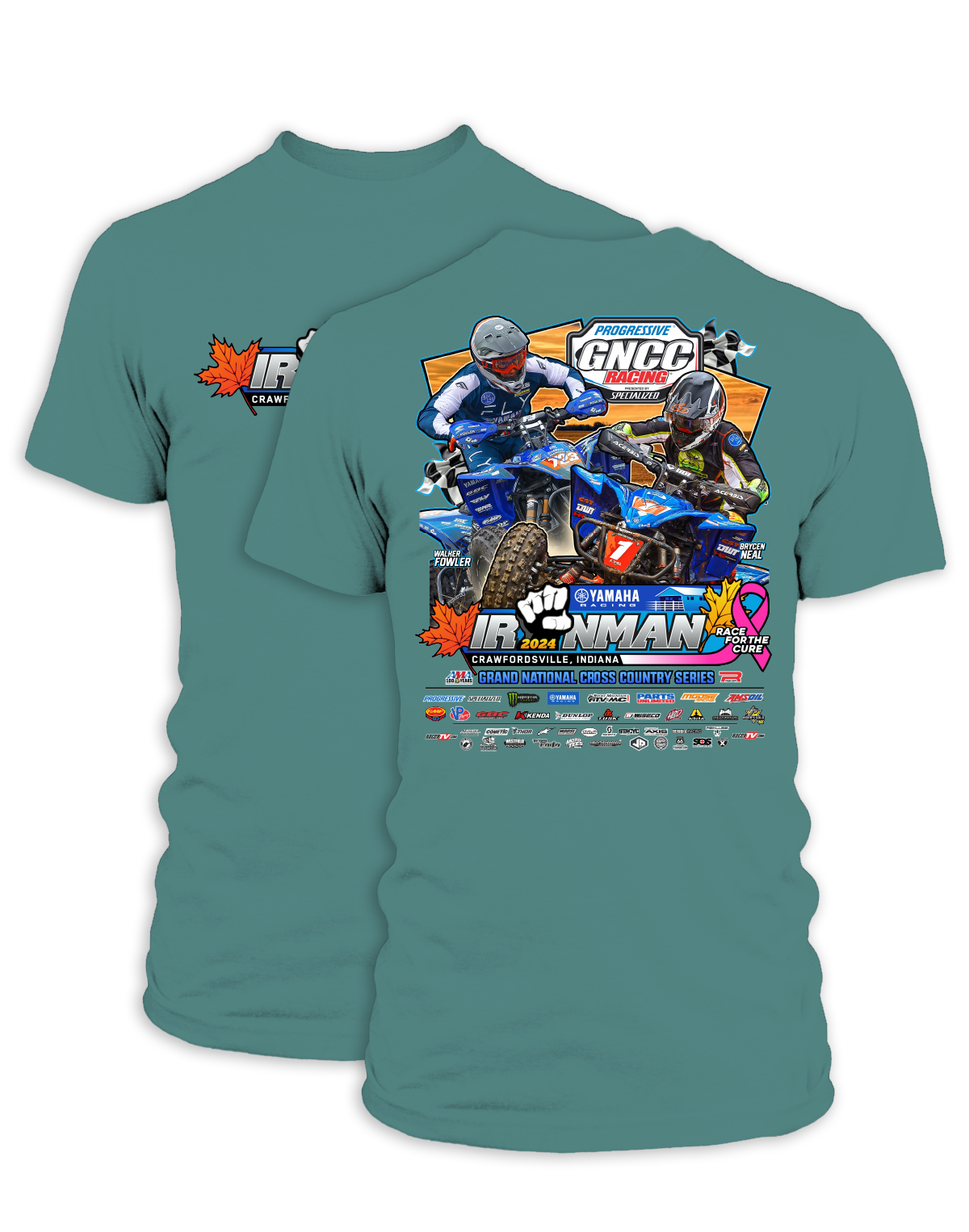 2024 GNCC Ironman Adult ATV Event T-Shirts