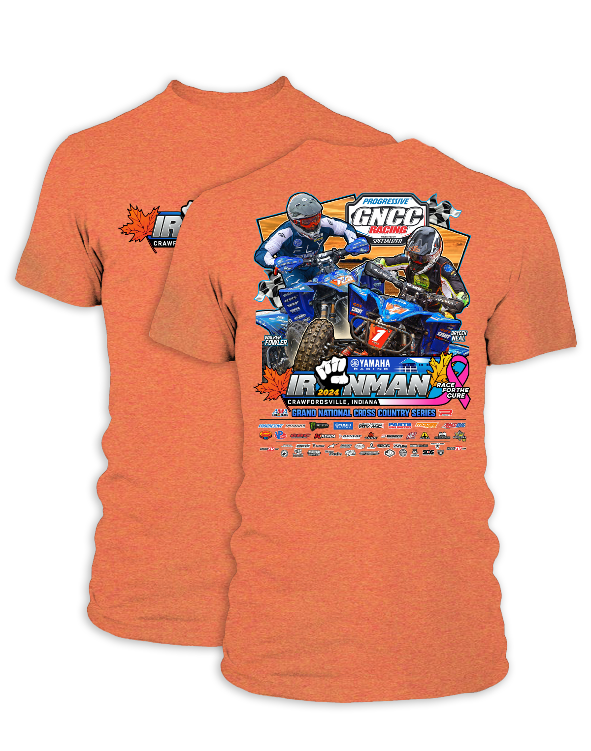 2024 GNCC Ironman Adult ATV Event T-Shirts