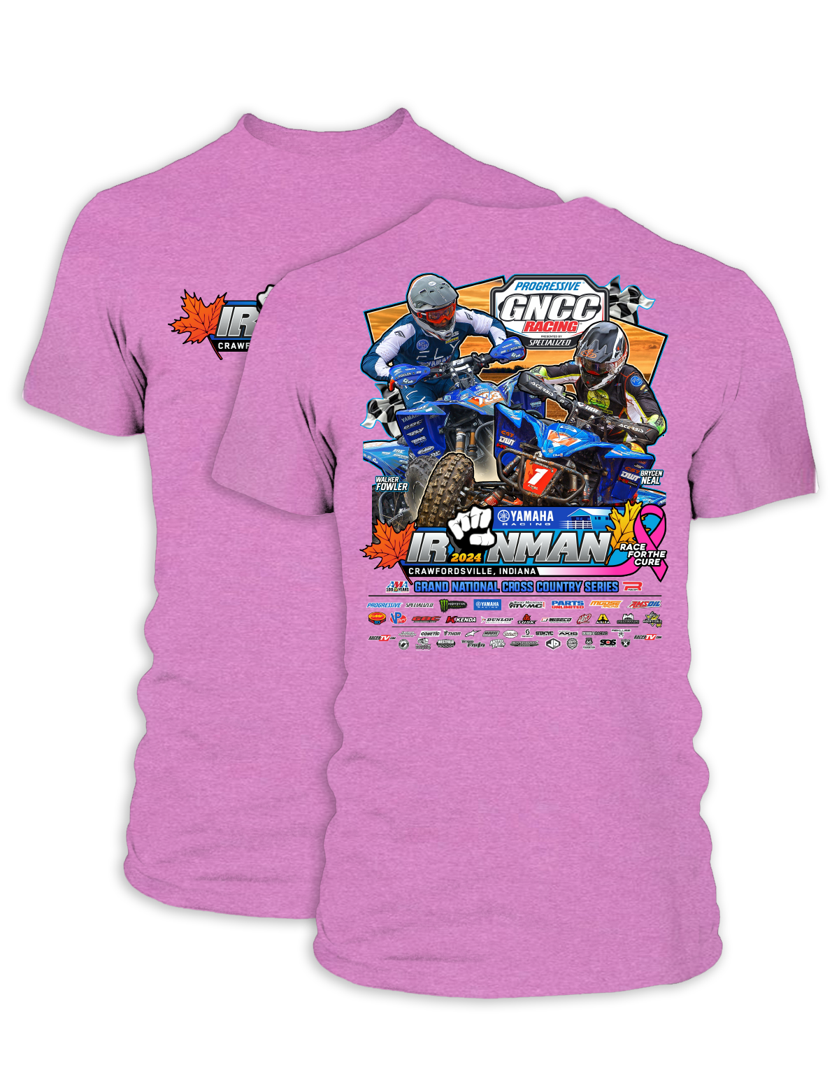 2024 GNCC Ironman Adult ATV Event T-Shirts