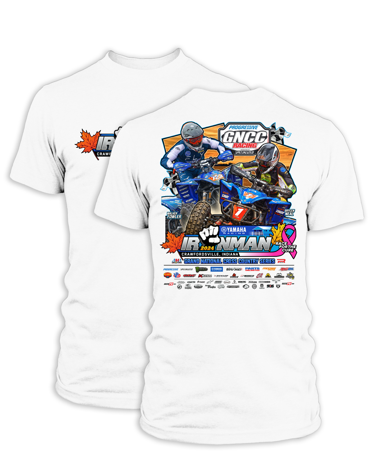 2024 GNCC Ironman Adult ATV Event T-Shirts