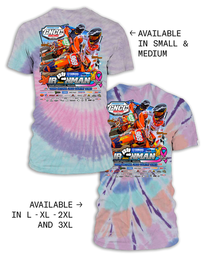 2024 GNCC Ironman Adult Bike Event T-Shirts