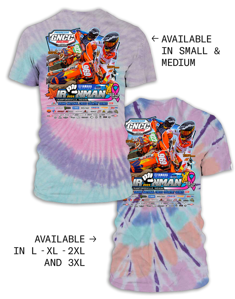 2024 GNCC Ironman Adult Bike Event T-Shirts