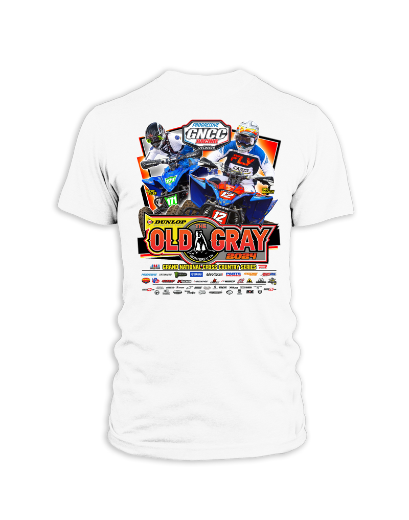 2024 GNCC Old Gray Adult ATV Event T-Shirts