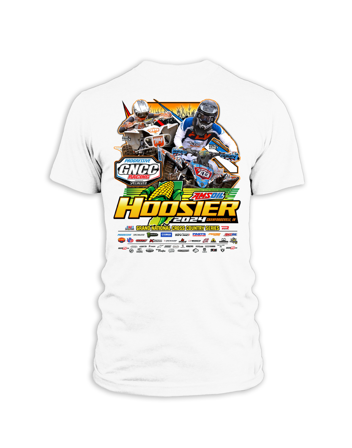 2024 GNCC Hoosier Adult Event ATV T-shirts