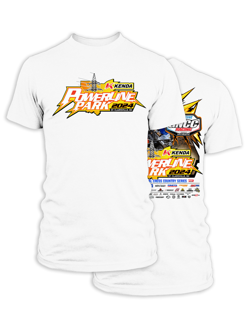 2024 GNCC Powerline Park Adult ATV Event T-Shirts