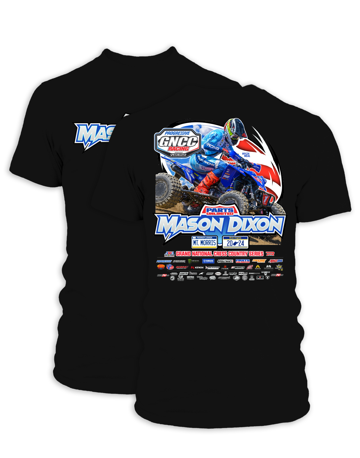 2024 GNCC Mason Dixon Adult ATV Event T-Shirts