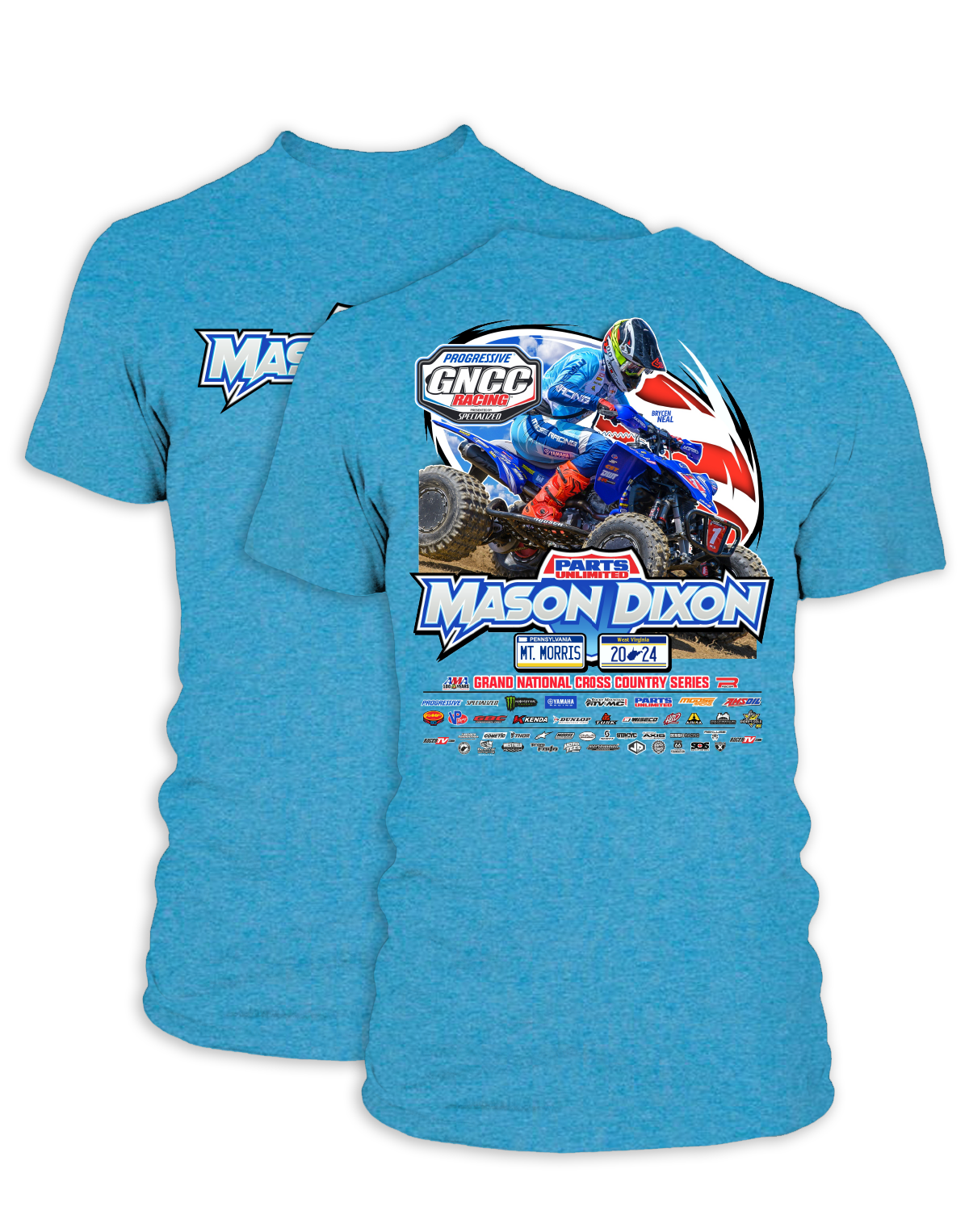 2024 GNCC Mason Dixon Adult ATV Event T-Shirts