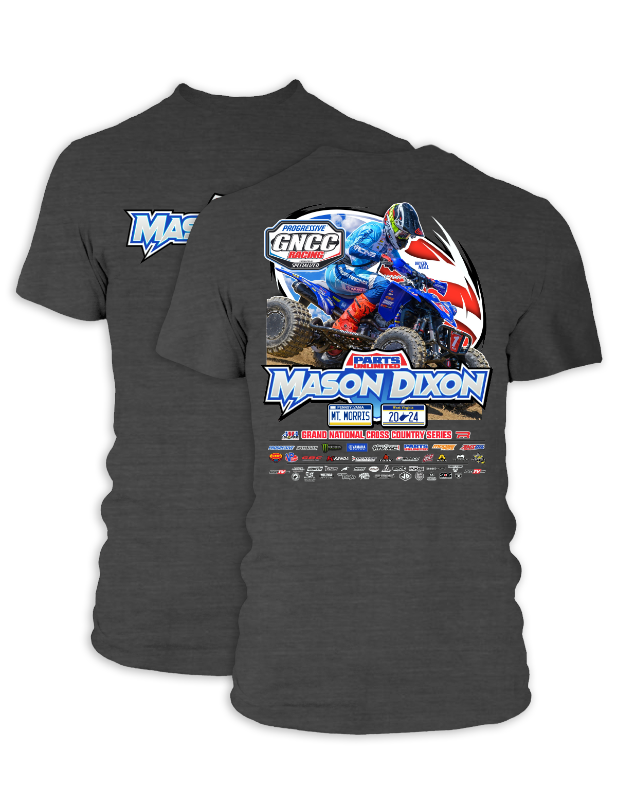 2024 GNCC Mason Dixon Adult ATV Event T-Shirts