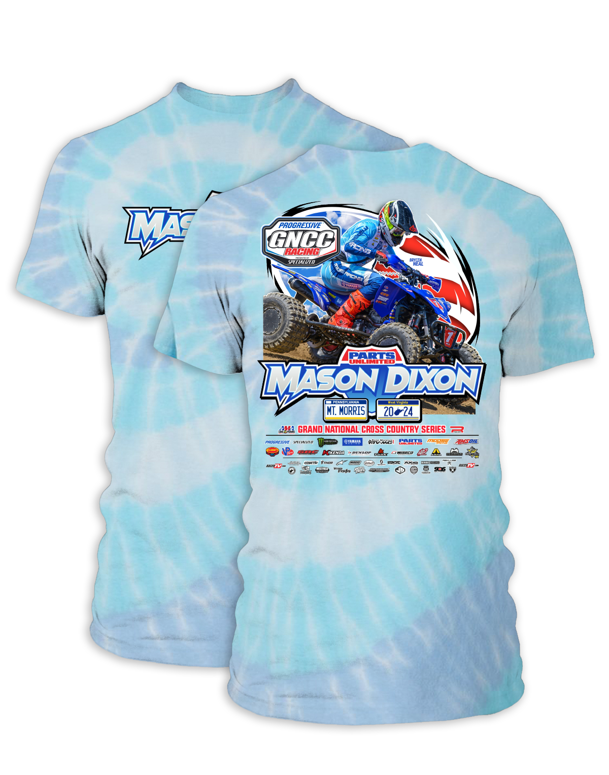 2024 GNCC Mason Dixon Adult ATV Event T-Shirts