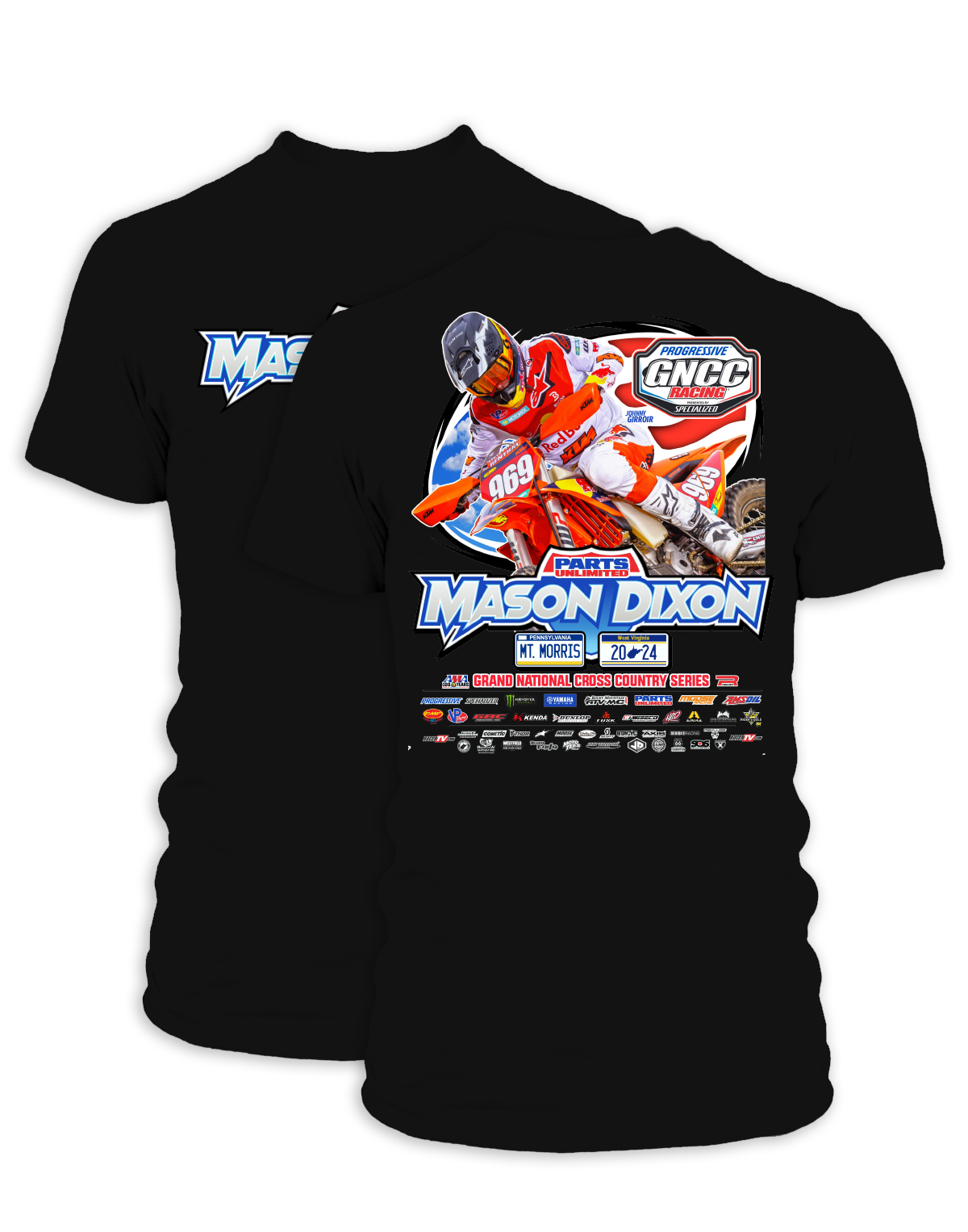 2024 GNCC Mason Dixon Adult Bike Event T-Shirts