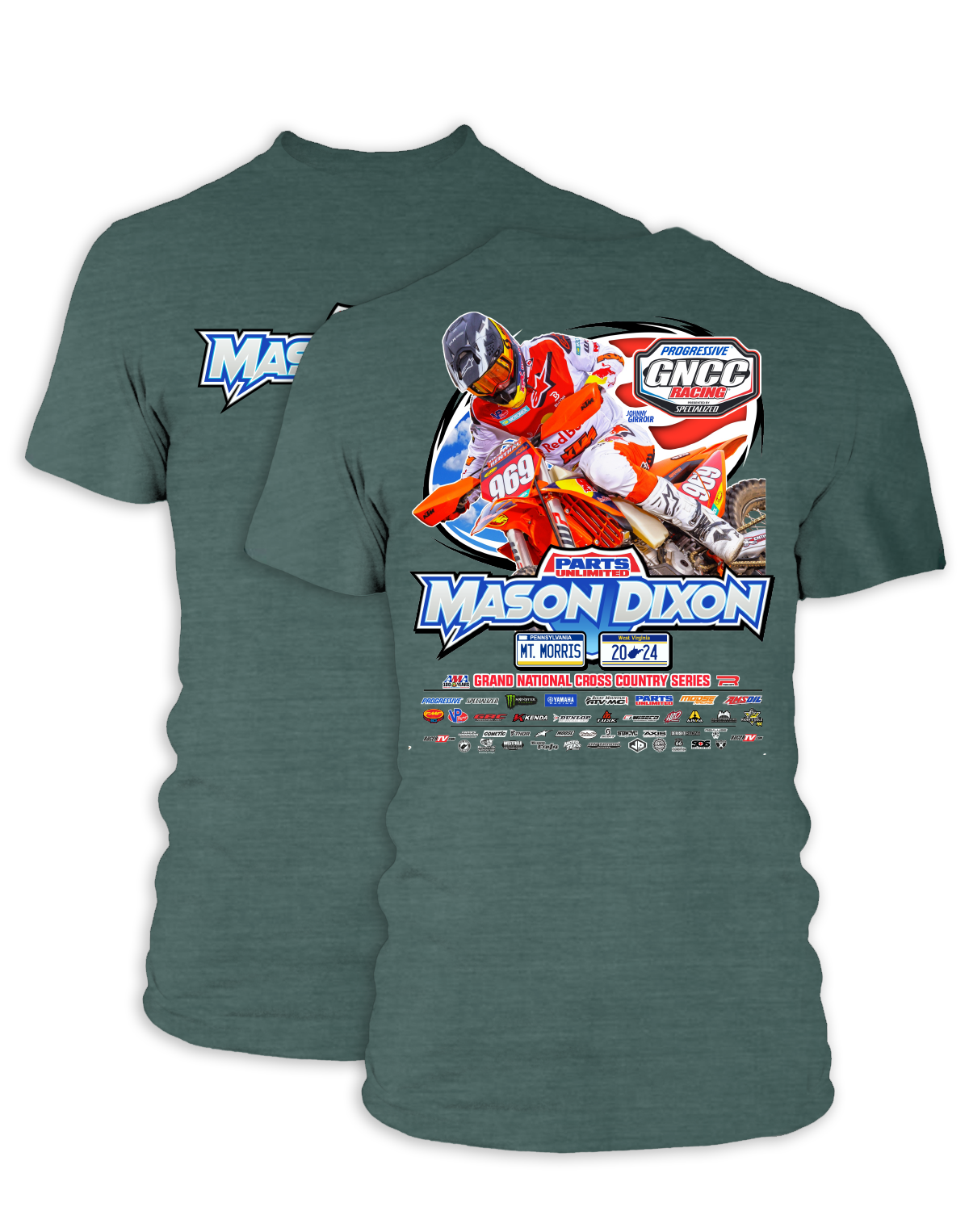 2024 GNCC Mason Dixon Adult Bike Event T-Shirts