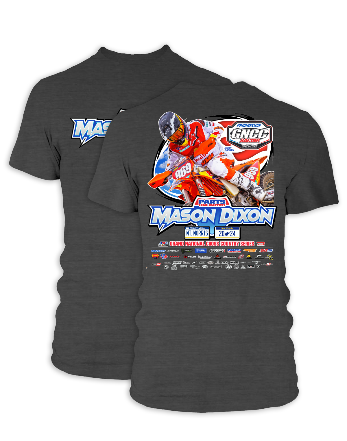 2024 GNCC Mason Dixon Adult Bike Event T-Shirts