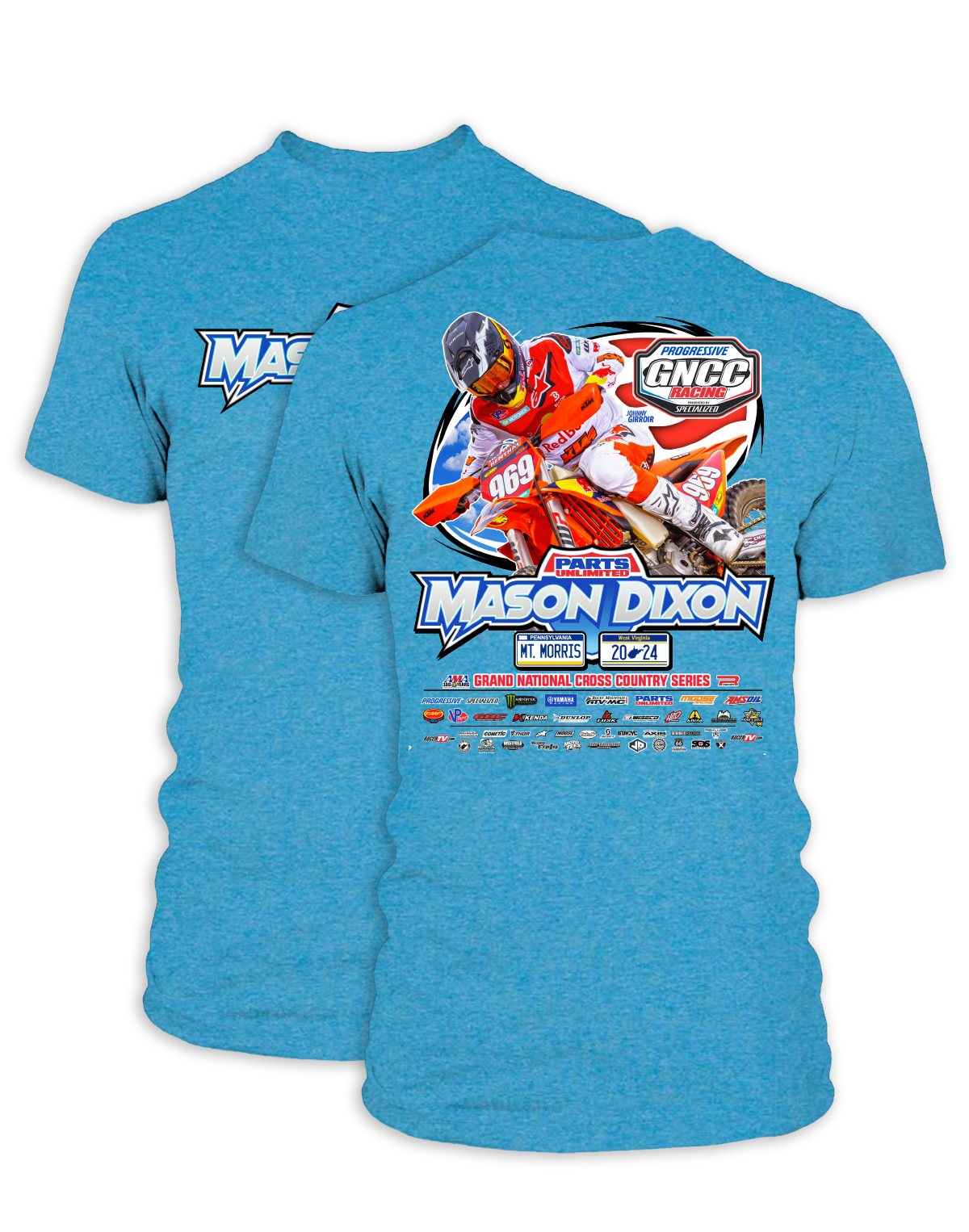 2024 GNCC Mason Dixon Adult Bike Event T-Shirts