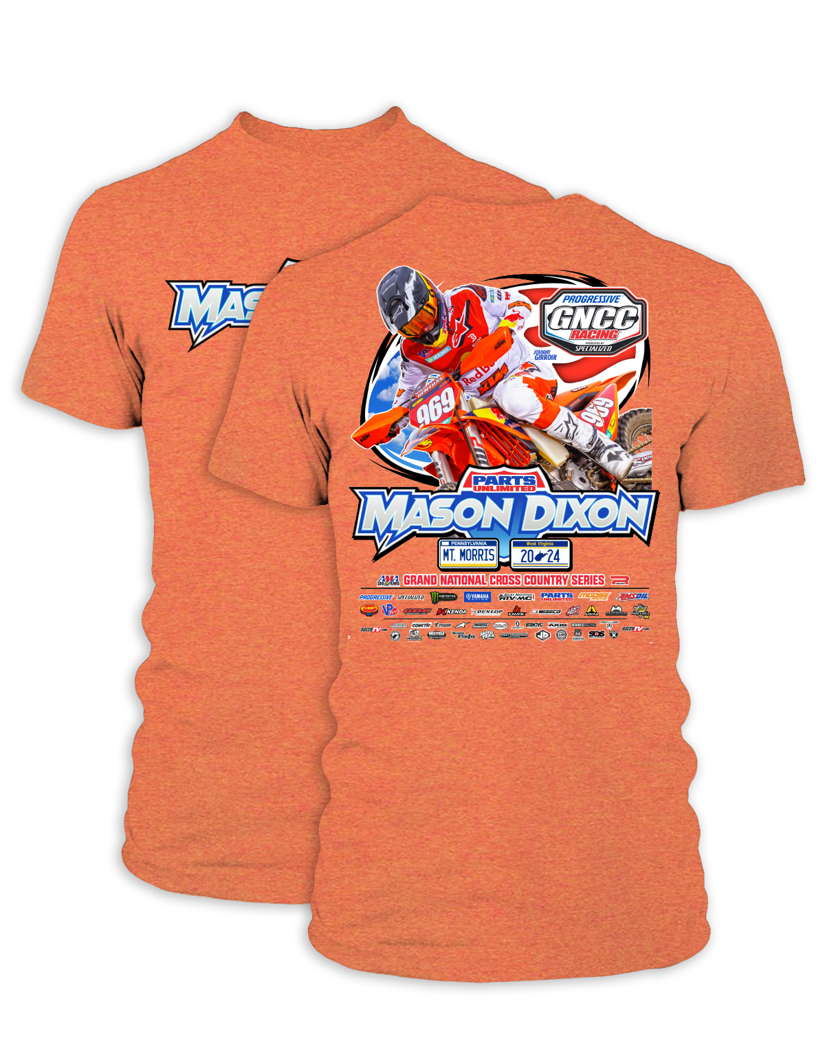 2024 GNCC Mason Dixon Adult Bike Event T-Shirts