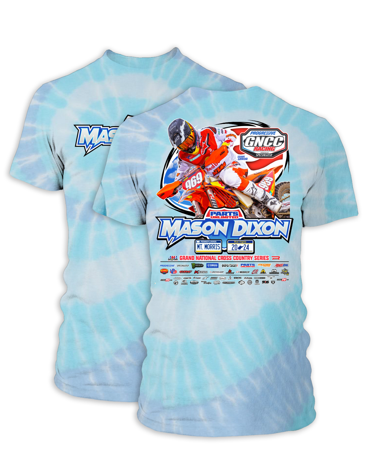 2024 GNCC Mason Dixon Adult Bike Event T-Shirts