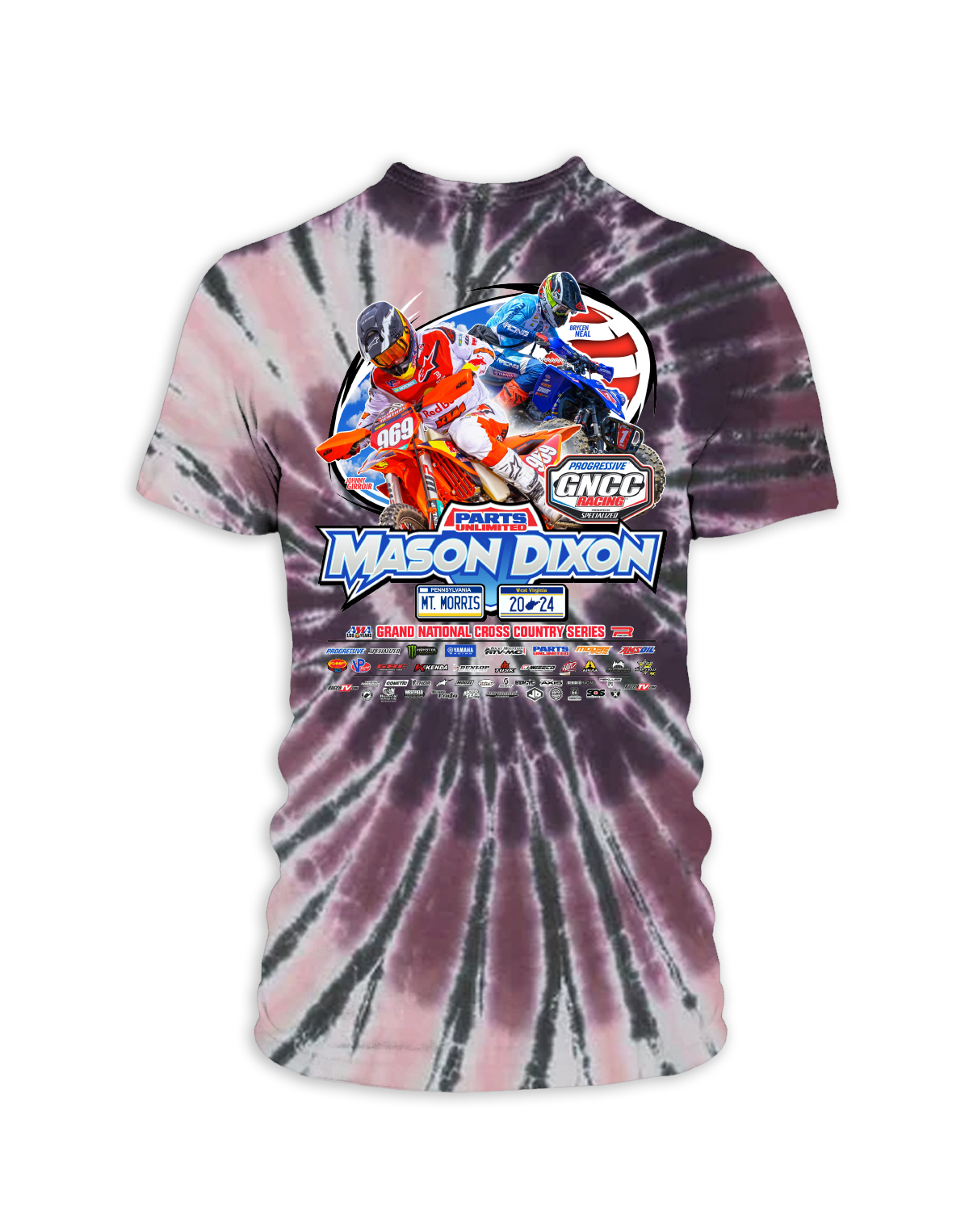 2024 GNCC Mason Dixon Youth Event T-Shirts