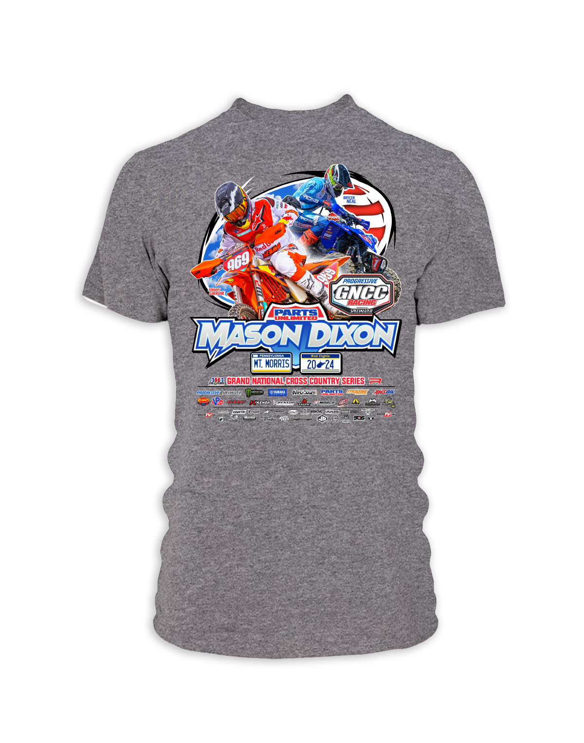 2024 GNCC Mason Dixon Youth Event T-Shirts