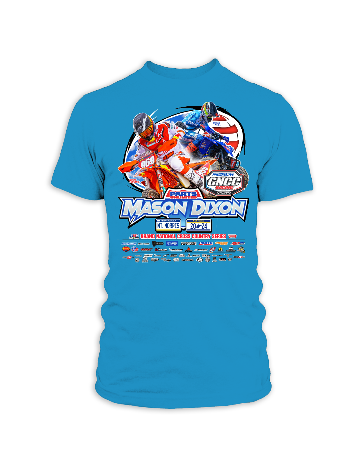 2024 GNCC Mason Dixon Youth Event T-Shirts