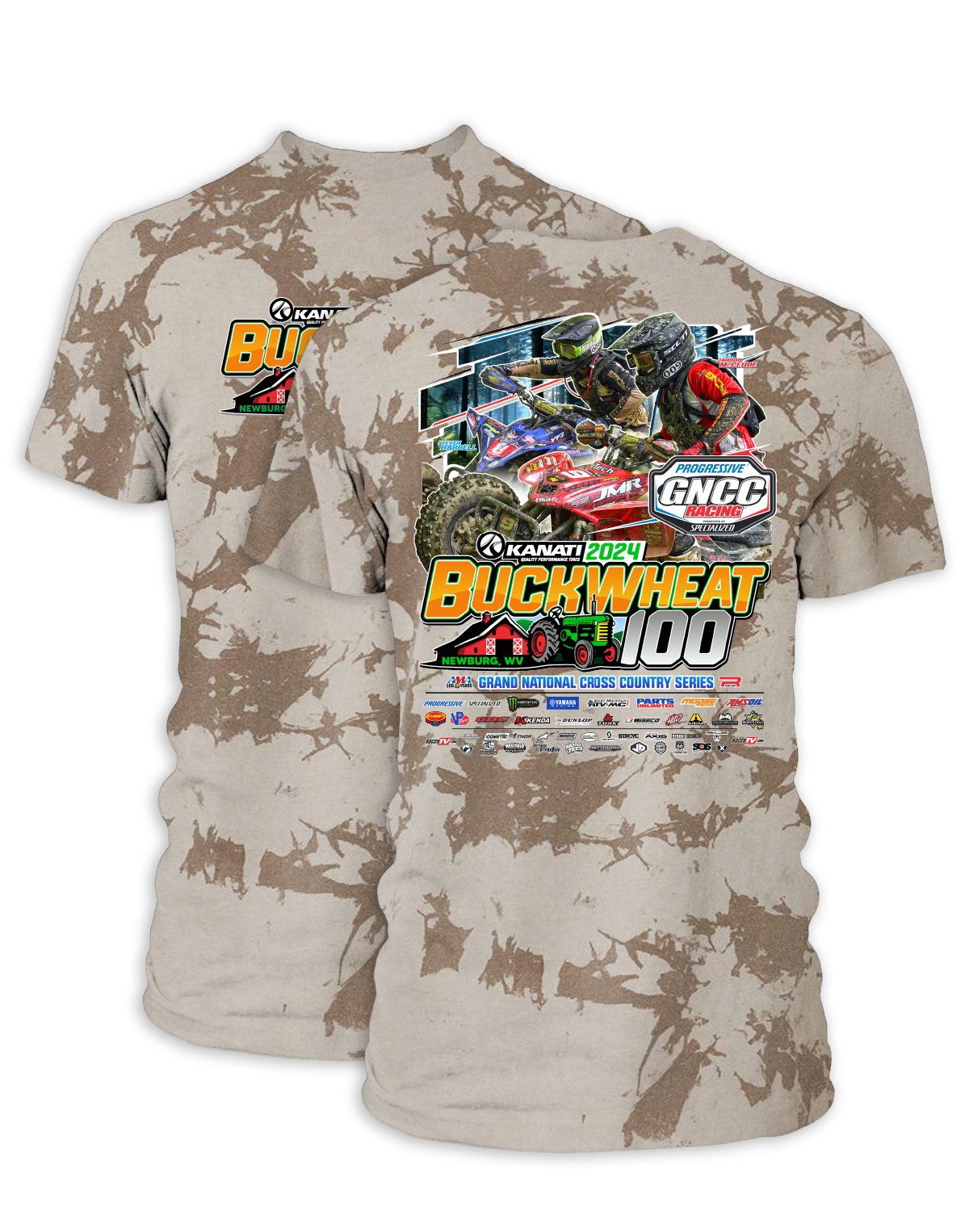 2024 GNCC Buckwheat Adult ATV Event T-shirt