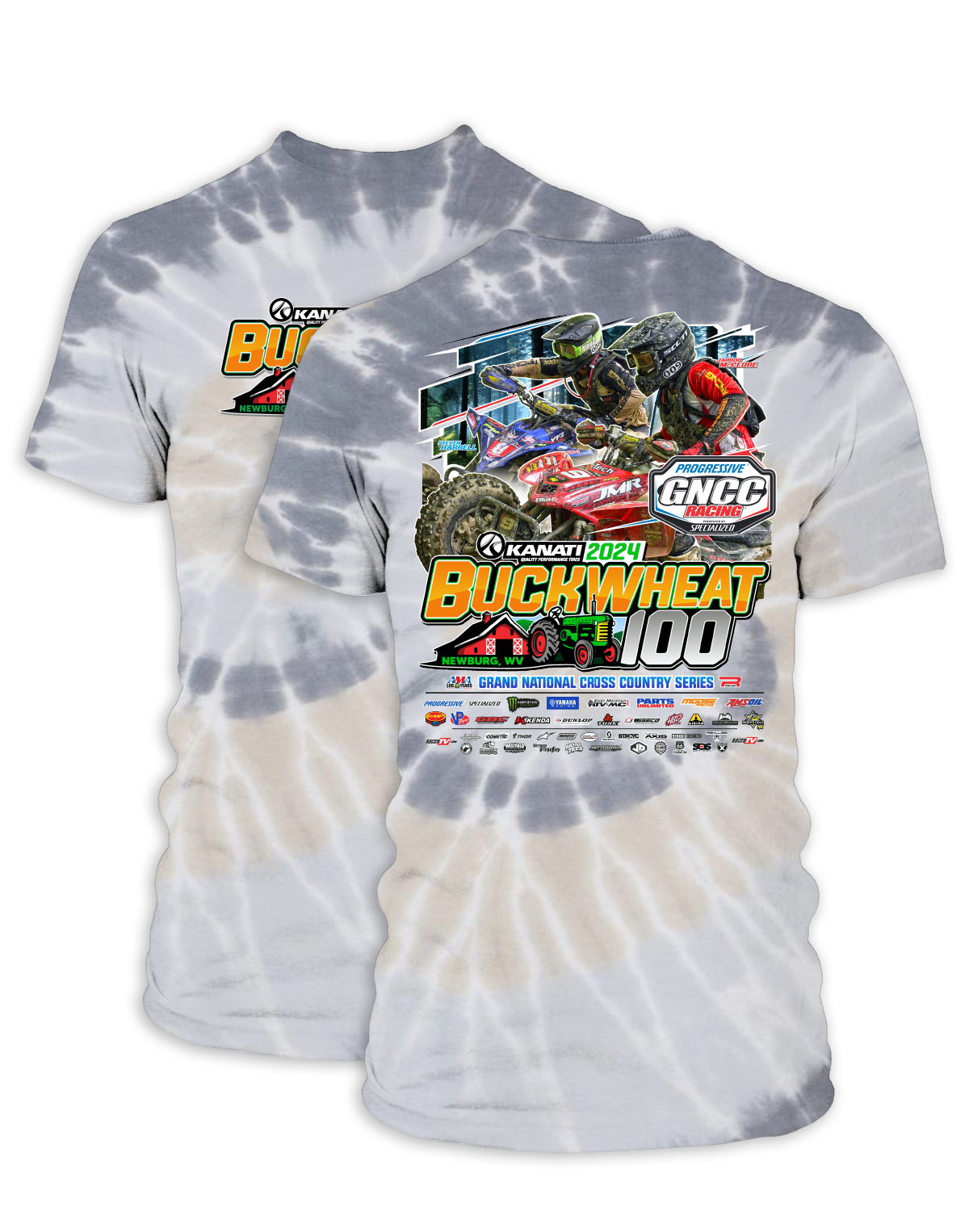 2024 GNCC Buckwheat Adult ATV Event T-shirt