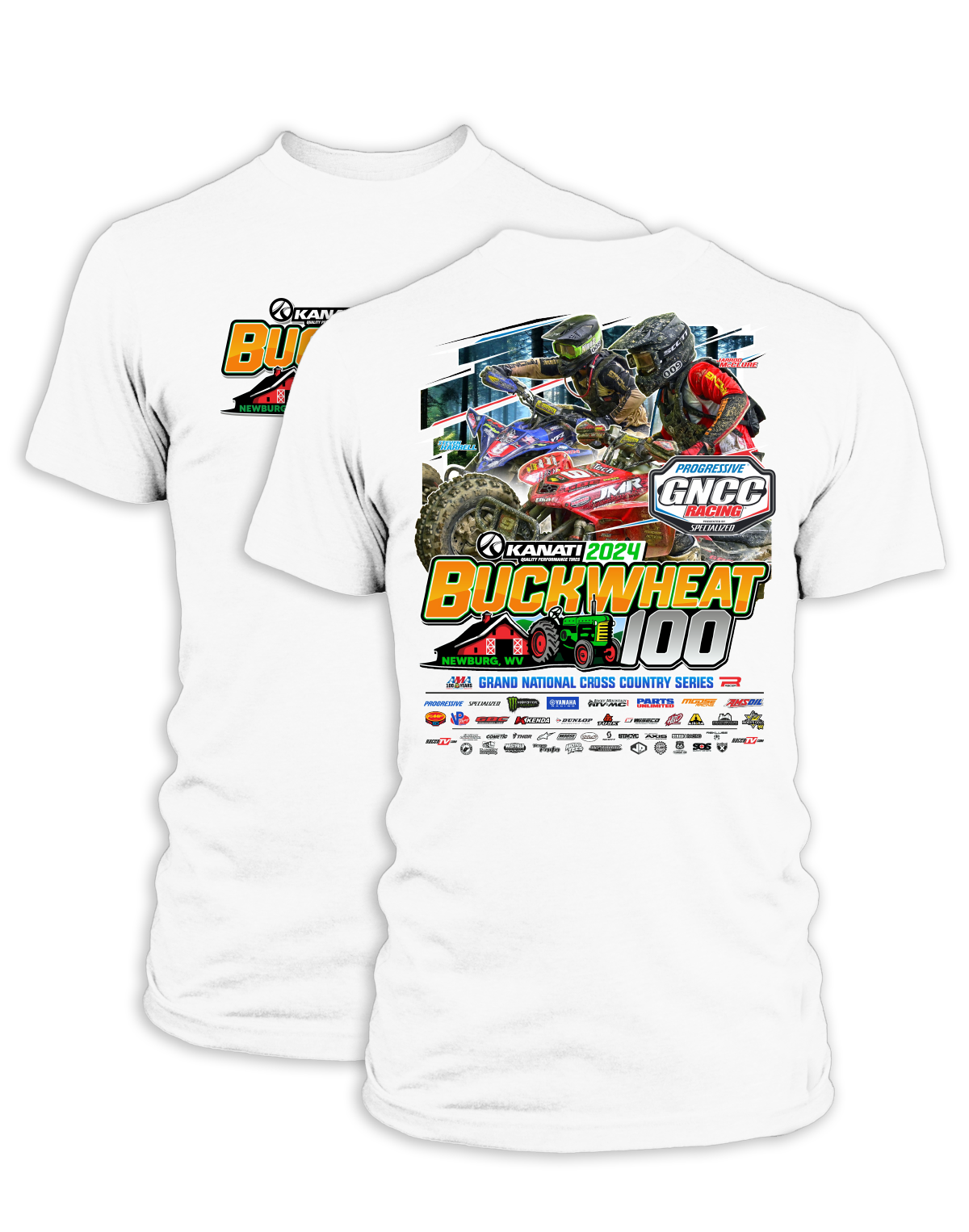 2024 GNCC Buckwheat Adult ATV Event T-shirt